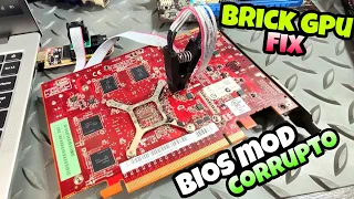 🔥THIS IS HOW TO RECOVER A DAMAGED GPU WITH A CORRUPT BIOS👉🏻😳