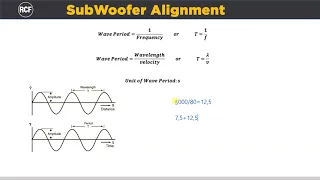 RCF - Subwoofer Alignment - Reading the Phase Slope - Part 2