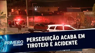 Perseguição policial acaba com acidente e morte na Zona Leste de SP | Primeiro Impacto (21/01/20)