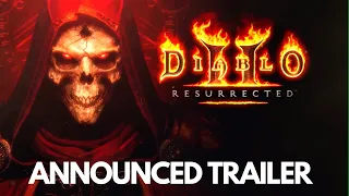 Diablo 2 Resurrected Announced Trailer