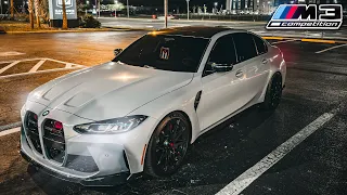 LATE NIGHT DRIVE WITH MY TUNED 2024 G80 BMW M3 | POV