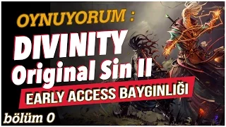 Early Access // Divinity Original Sin 2 // İlk 60dk - Early Access Biraz Baydı