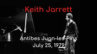 Keith Jarrett, Antibes Juan-les-Pins, July 25, 1979