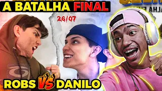 React ROBSON vs DANILO a Batalha Final + Os Melhores Vídeos de Nauta MC - React Nauta 🔥