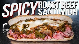 THE ABSOLUTE BEST (SPICY!) ROAST BEEF SANDWICH | SAM THE COOKING GUY 4K