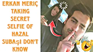 Erkan Meriç taking Secret selfie of Hazal Subaşi. by Usman Creation