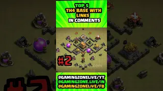 THE NEW BEST TH4 HYBRID/TROPHY[defense] Base 2023!! Town Hall 4 Hybrid Base Design - Clash of Clans