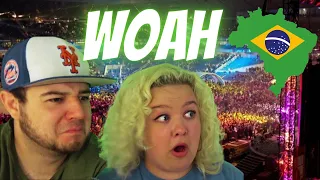 BEST BRAZILIAN CROWDS | AMERICAN COUPLE REACTION VIDEO