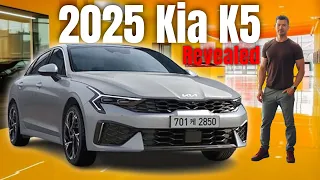 2025 Kia K5 Facelift Revealed With New Interior in Korea