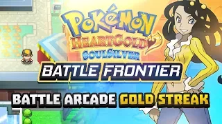 Battle Arcade Full Gold Streak | Pokemon HeartGold/SoulSilver