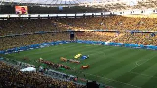 2014 FIFA World Cup Brazil vs Colombia National Anthem
