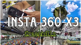 Buying Insta 360 x3 at Greenhills Shopping Center 📷 | Sample Videos