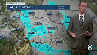 Some scattered snow showers around Thursday night and Friday morning