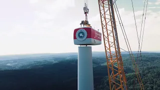 Windradbau im Zeitraffer: Die Entstehung des Windparks Roßkopf