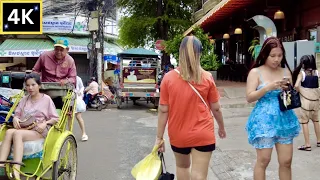 Enjoy The Tour In Cambodia Walk: Street Scene Phnom Penh | Relaxing Walk