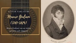 Guitar TAB - Mauro Giuliani : Opus 50 No 21  | Tutorial Sheet Lesson #iMn
