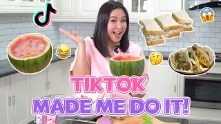 Trying out Trendy Tiktok Recipes (Di ko gets yung isa!) | Mariel Padilla Vlog