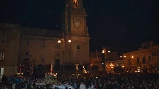 Biancavilla - processione I tri Misteri Venerdi Santo 25 marzo 2016