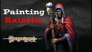 Painting Dragonlance's Raistlin - Bust Painting