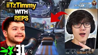 iiTzTimmy played with TSM Reps for the first time in season 18 rank!!