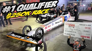 Clay Millican Qualifies #1 Top Fuel Dragster $250k  Bradenton Race