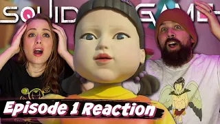 Squid Game Episode 1 "Red Light, Green Light" Reaction & Review!! - FIRST TIME WATCHING