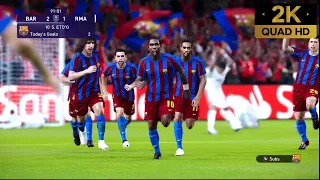 eFootball 2021(Pes 2021) This is El Clasico! - Barcelona Vs Real Madrid Classic Match [PC 2K 60FPS]