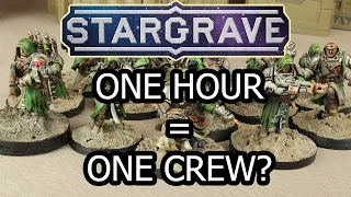 Space Cult: Challenging Yourself With A STARGRAVE Speed Paint