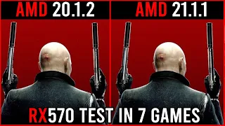 AMD Driver (20.11.2 vs 21.1.1) - Test in 7 Games RX570 in 2021