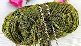 Very easy and beautiful knitting pattern😀