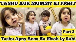 Tashu Ki Halat Karab Mummy K Hathoon - Part 2 | Tashu Ki Baten | #babytasha #cutebaby #funny #viral