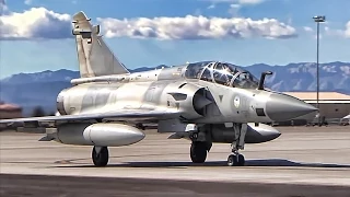 UAE Mirage 2000 Fighter Jets At Nellis AFB