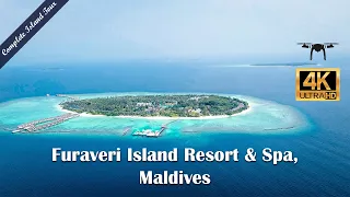 Furaveri Island Resort & Spa, Maldives | Full island tour | Staying Experience | Drone view