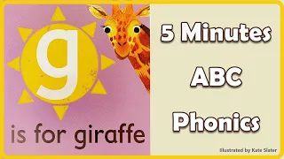 Kids Read Aloud - G is for Giraffe🔠 | ABC Phonics Animal Books | Learn to Read Letter Sounds Series