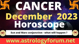 Cancer Ascendant Horoscope December 2023,Cancer December 2023,Monthly Horoscope Of Cancer Ascendant