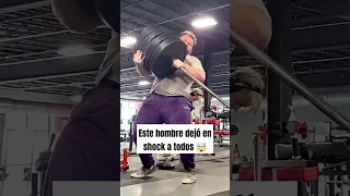 Este hombre dejó en shock a todos #gym #fitness #bodybuilding #powerlifting #strongman