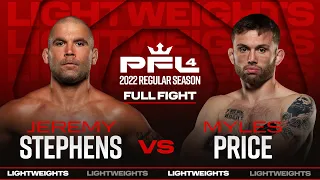 Jeremy Stephens vs Myles Price | PFL 4, 2022