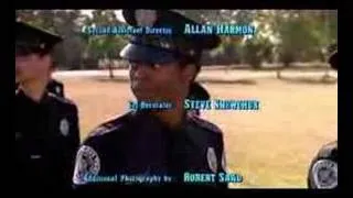 Police Academy ending credits