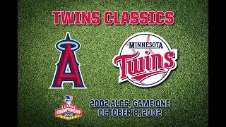 2002 ALCS, Game 1: Angels @ Twins