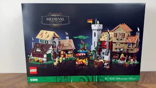 LEGO Medieval Town Square Build | Set 10332