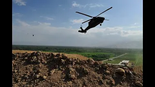 Afghanistan Helmet Cam Footage | Khost Province, Pakistan Border