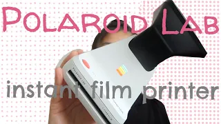 Unboxing Polaroid Lab - instant film printer with Test Photos