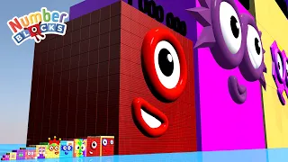 Looking for Numberblocks Cube From 1 to 1331 vs 1 MILLION to 1331 BILLION HUGE Standing Tall Number