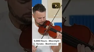 1 Second VS 10,000 Hours of Playing Violin