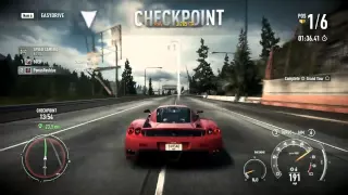 Need For Speed  Rivals XBOX 1 Ferrari Enzo Ferrari Gameplay Ahmed Hassan 6-E