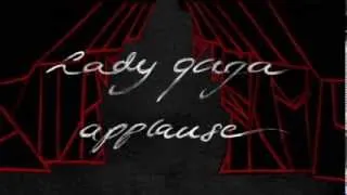 Lady Gaga - Applause (Ilustrado Lyric Video)