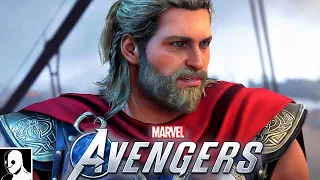 Marvel's Avengers PS4 Gameplay Deutsch - Thor in Action & Deutsche Synchro / DerSorbus reagiert