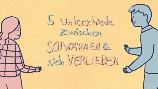 5 Unterschiede zwischen Schwärmereien und sich verlieben