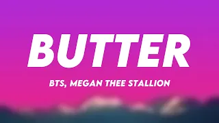Butter - BTS, Megan Thee Stallion (Lyrics Video) 💥