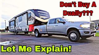 Testing A 2022 RAM 3500 With My 14k Fifth Wheel || Don't Buy A Dually??? Let Me Explain!